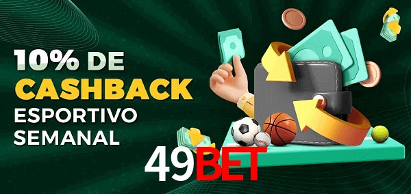10% de bônus de cashback na 49bet
