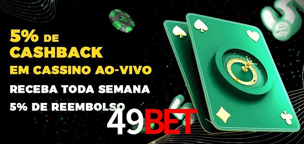 Promoções do cassino ao Vivo 49bet
