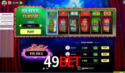 Jogos de Slot 49bet